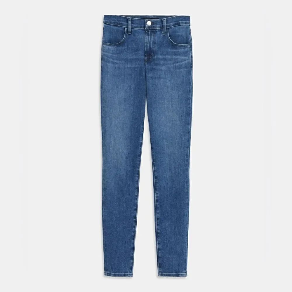 J Brand | Maria High-Rise Skinny Jean in Comfort Stretch in Ingenue | 27